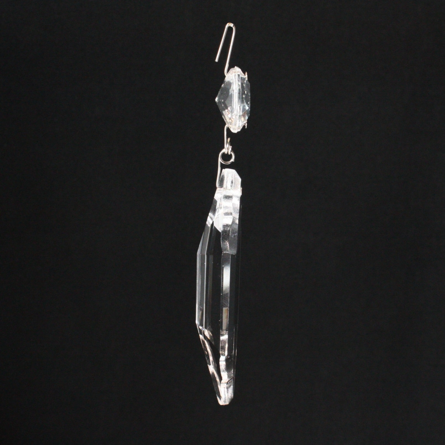 Turkish 3" Crystal Pendalogue w/ Top Bead