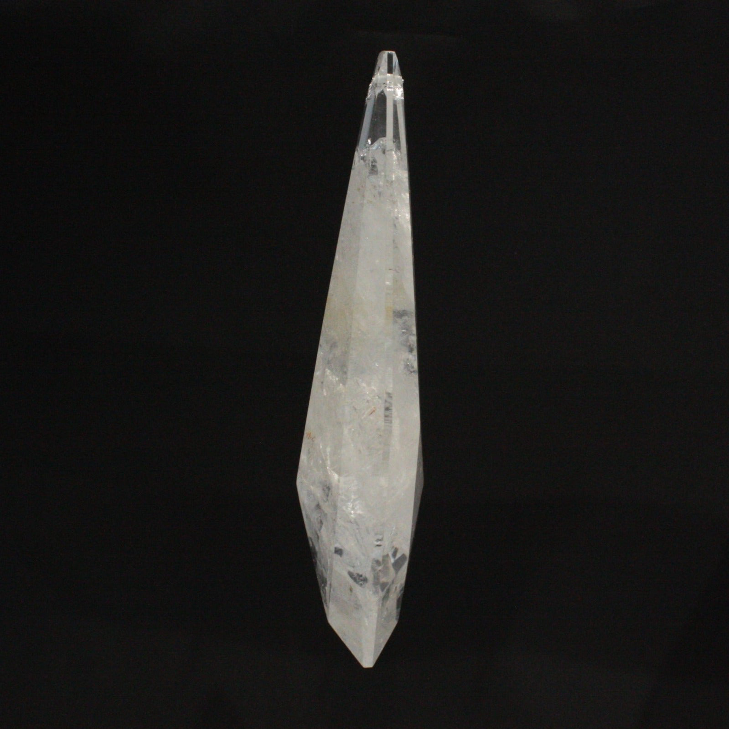 150mm Rock Crystal Full Cut Coffin Prism