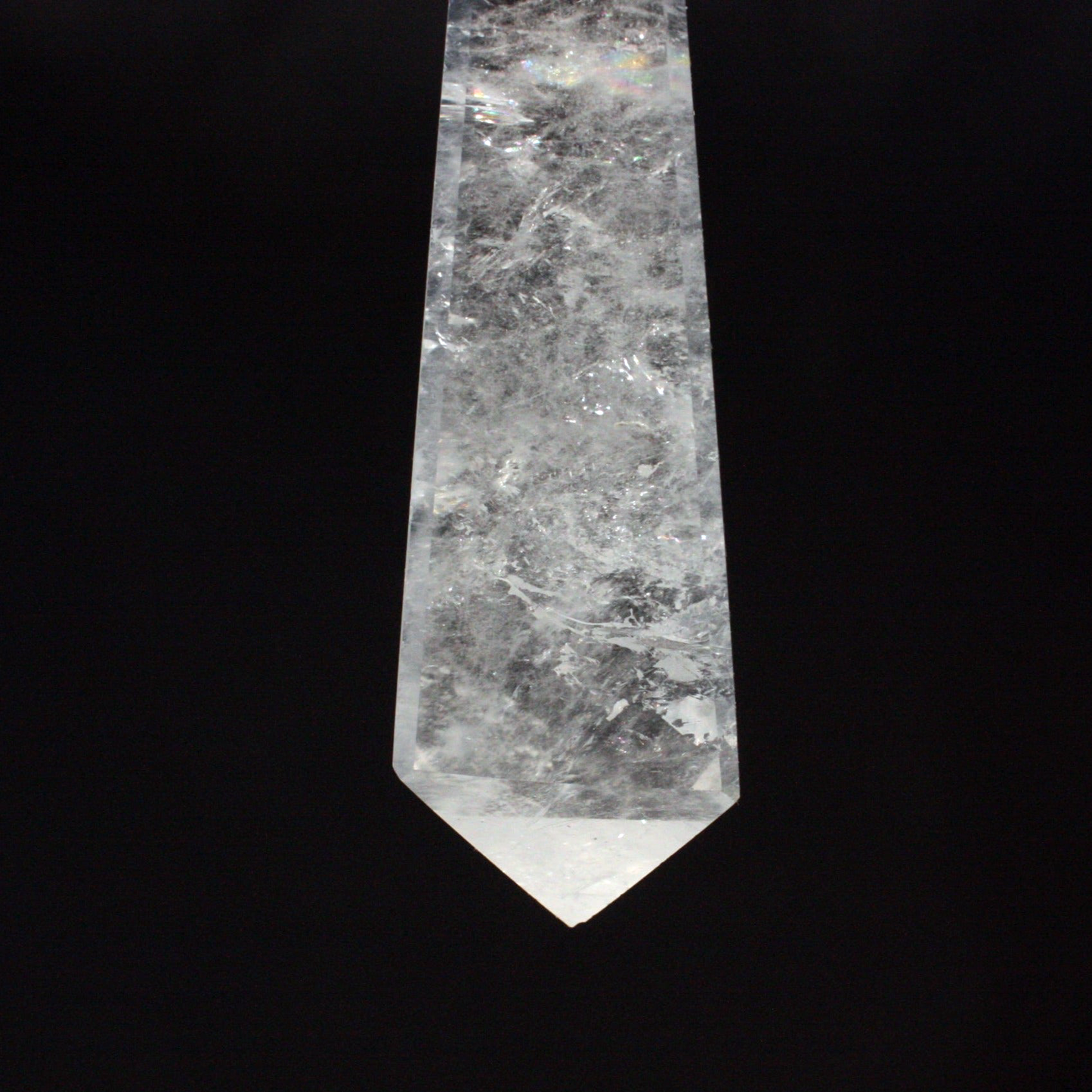 4-1/2" Rock Crystal 4-Sided Drop