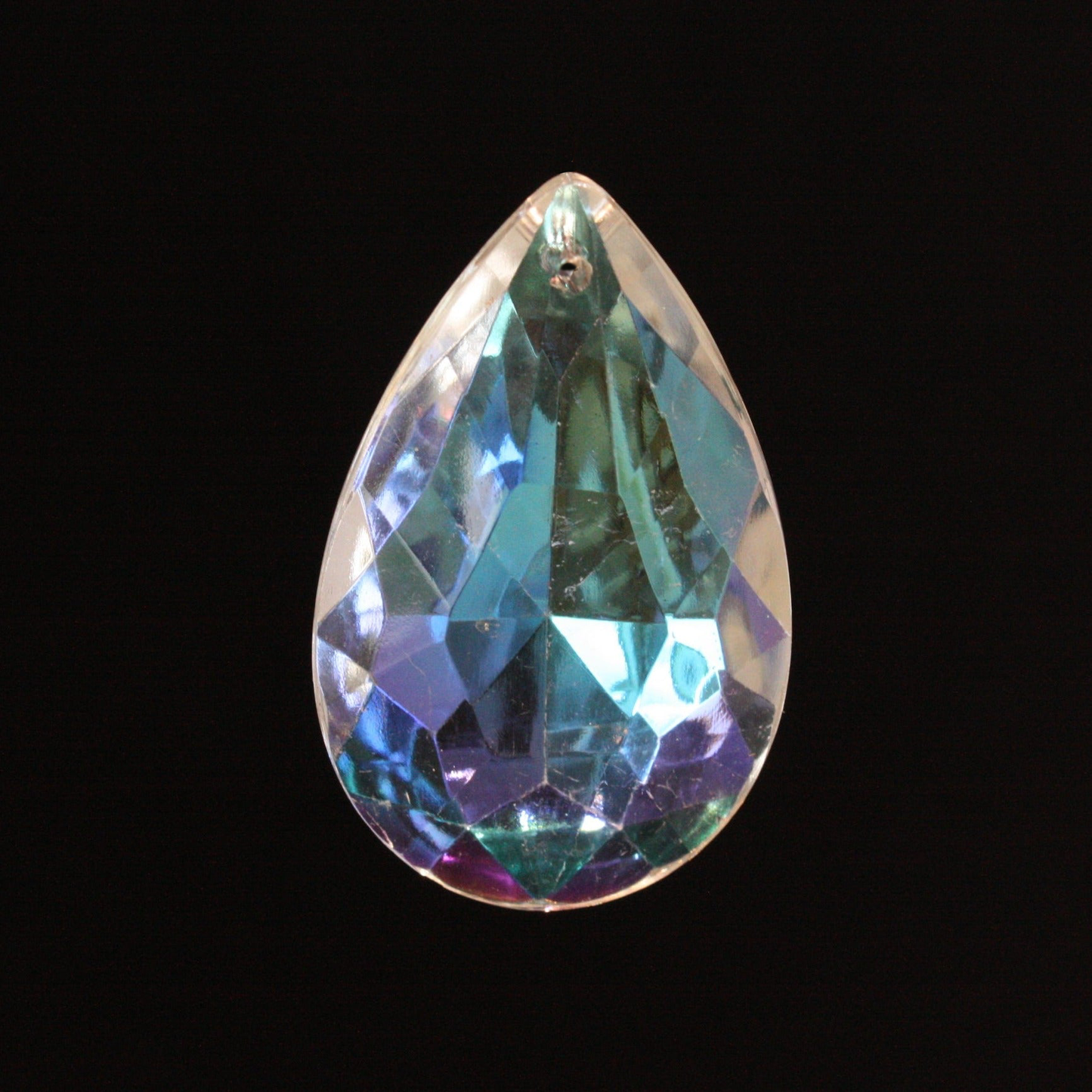 2" AB Pressed Half-Cut Teardrop (Blemished)