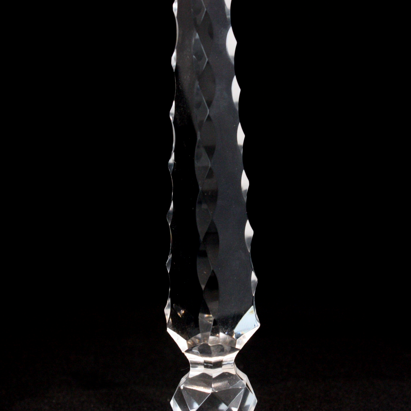 7-1/2” Czech Crystal Solid Cut Spike
