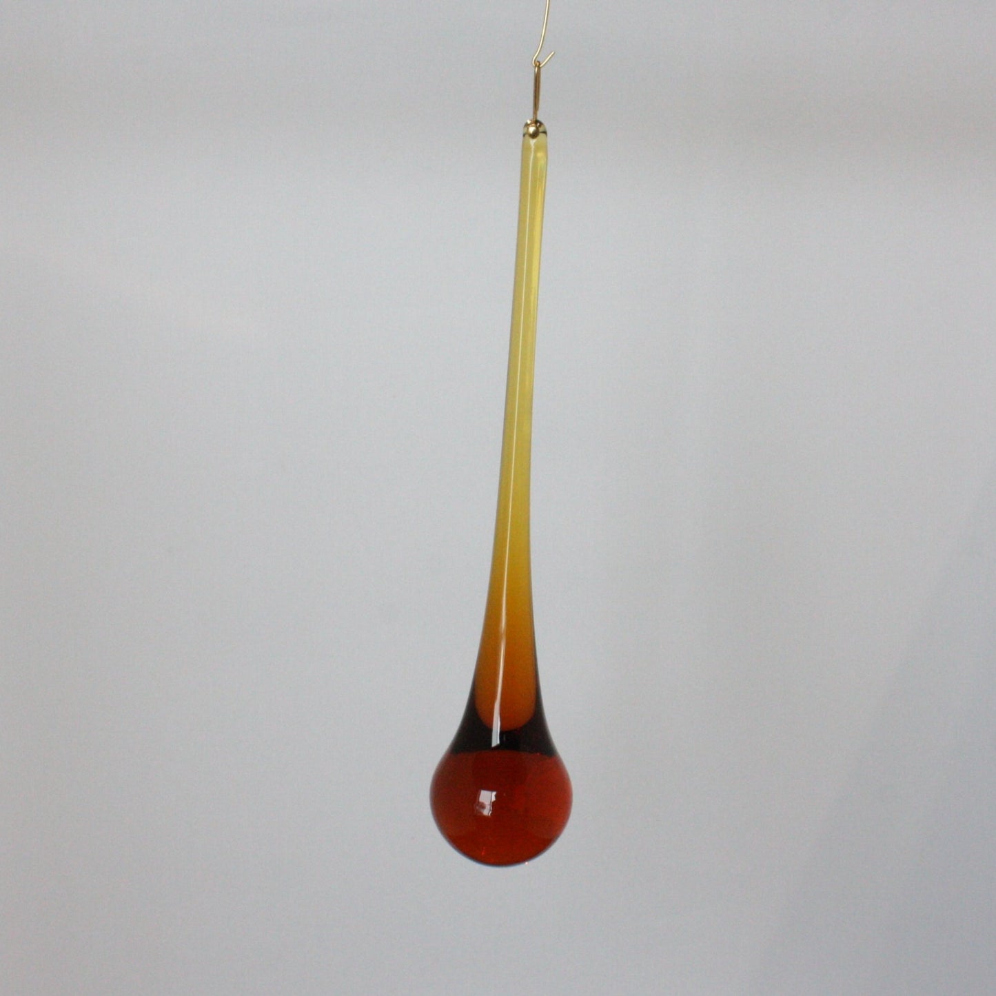 6" Amber Raindrop