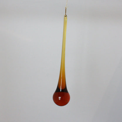 6" Amber Raindrop