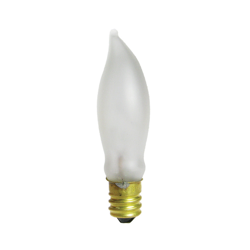 10 Watt Petite Turn Tip Bulb, Candelabra Base