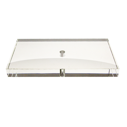 Crystal Rectangle Base (260mm x 140mm) Case of 4