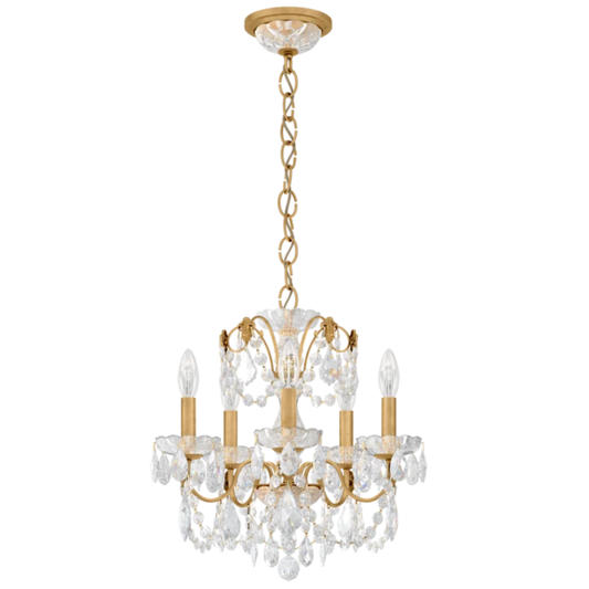 Century 1704 5 Light Chandelier by Schonbek® <br> (3 Color Options)