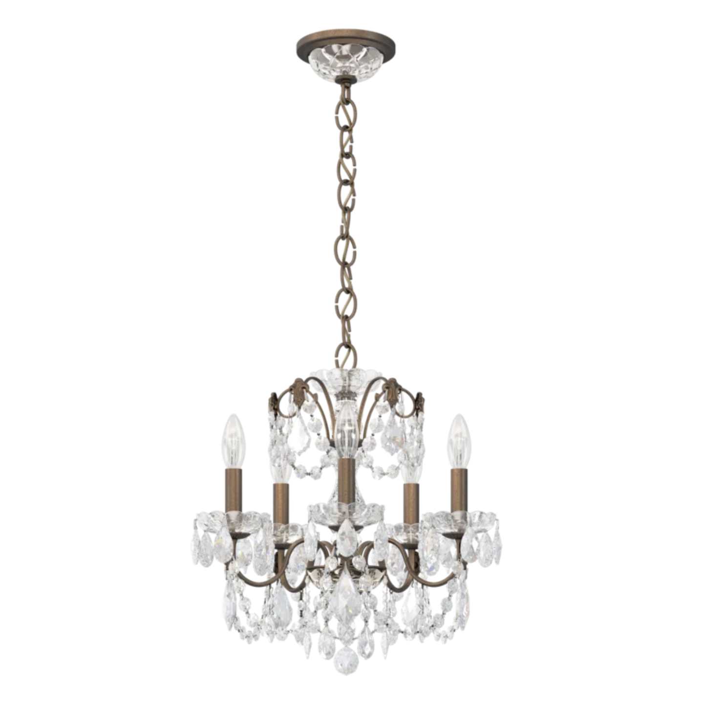 Century 1704 5 Light Chandelier by Schonbek® <br> (3 Color Options)