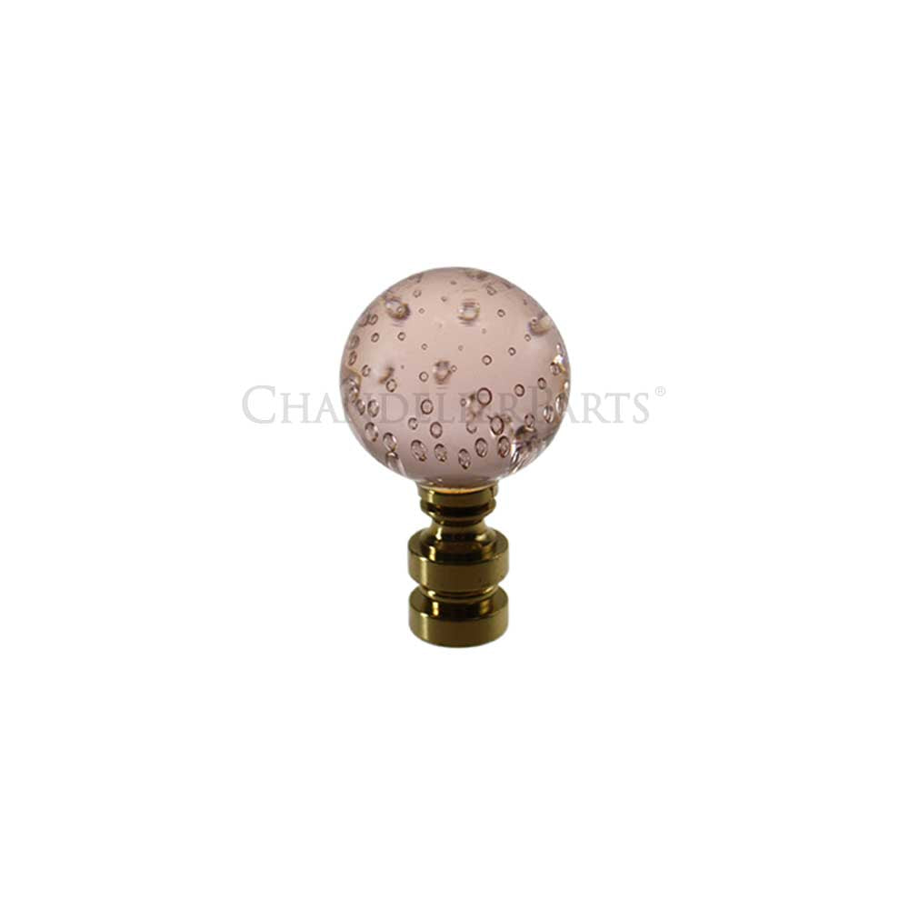 Bubble Glass Sphere Finial <br> (3 styles)