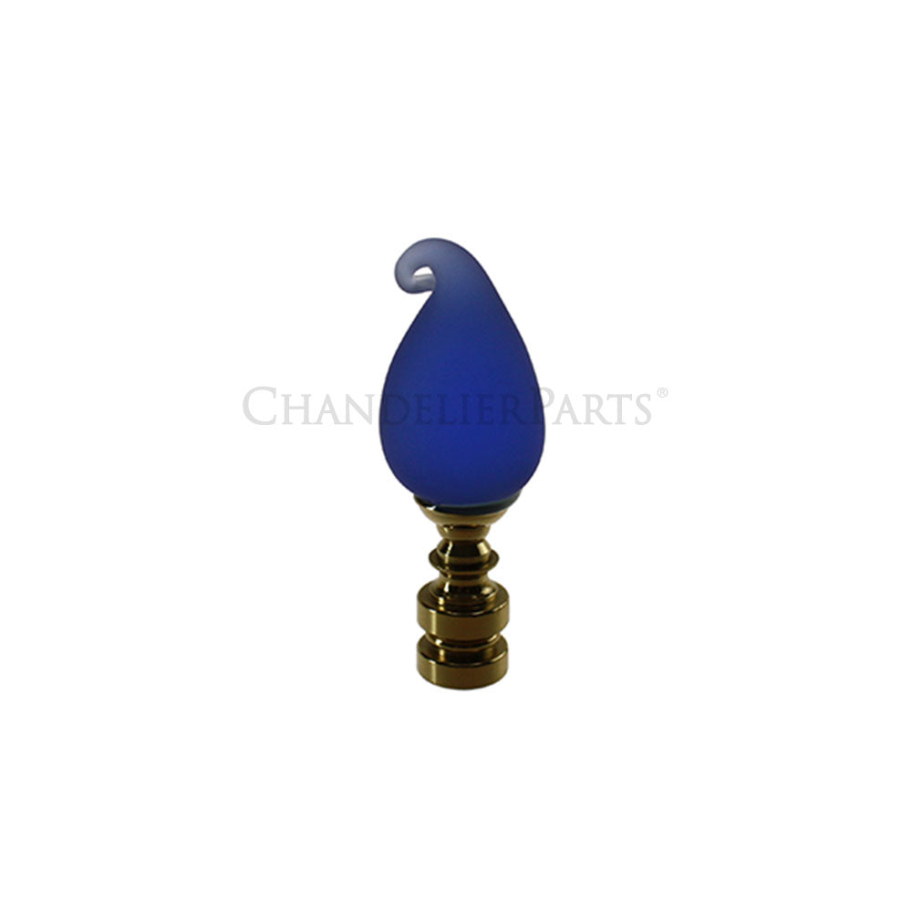 30mm Crystal Dollop Finial <br> (6 colors)