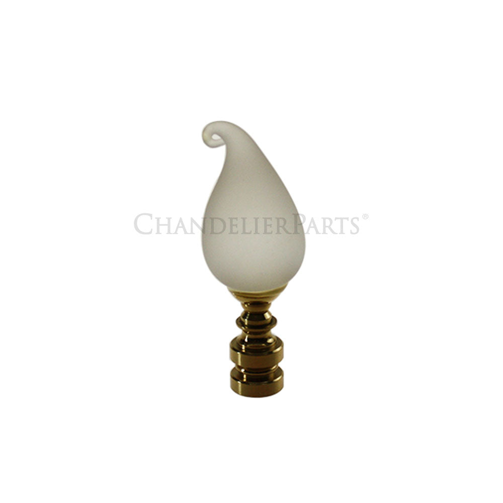 30mm Crystal Dollop Finial <br> (6 colors)