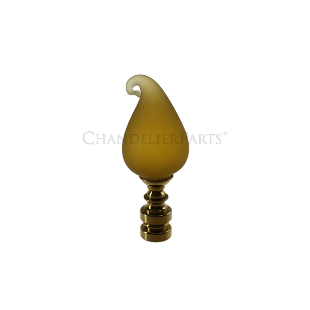 30mm Crystal Dollop Finial <br> (6 colors)