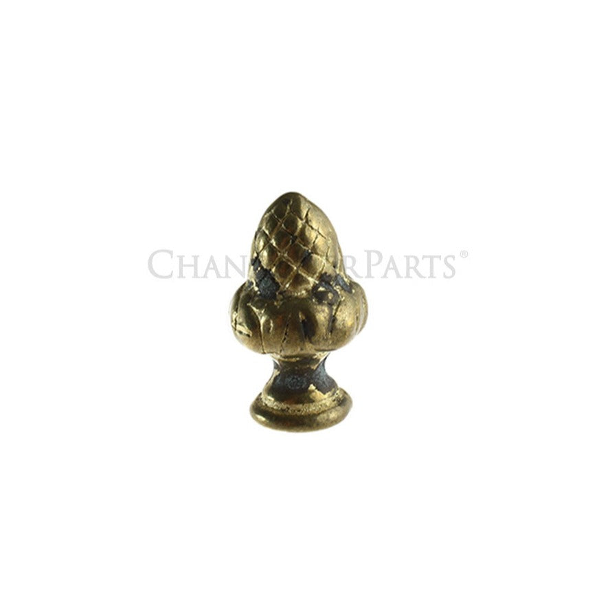 Acorn Brass Knob Finial