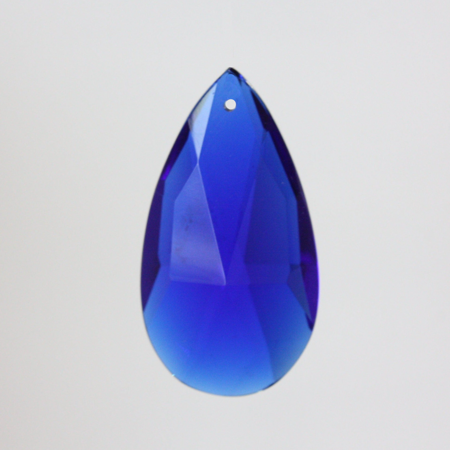 2-1/2" Colored Czech Crystal Full Cut Teardrop