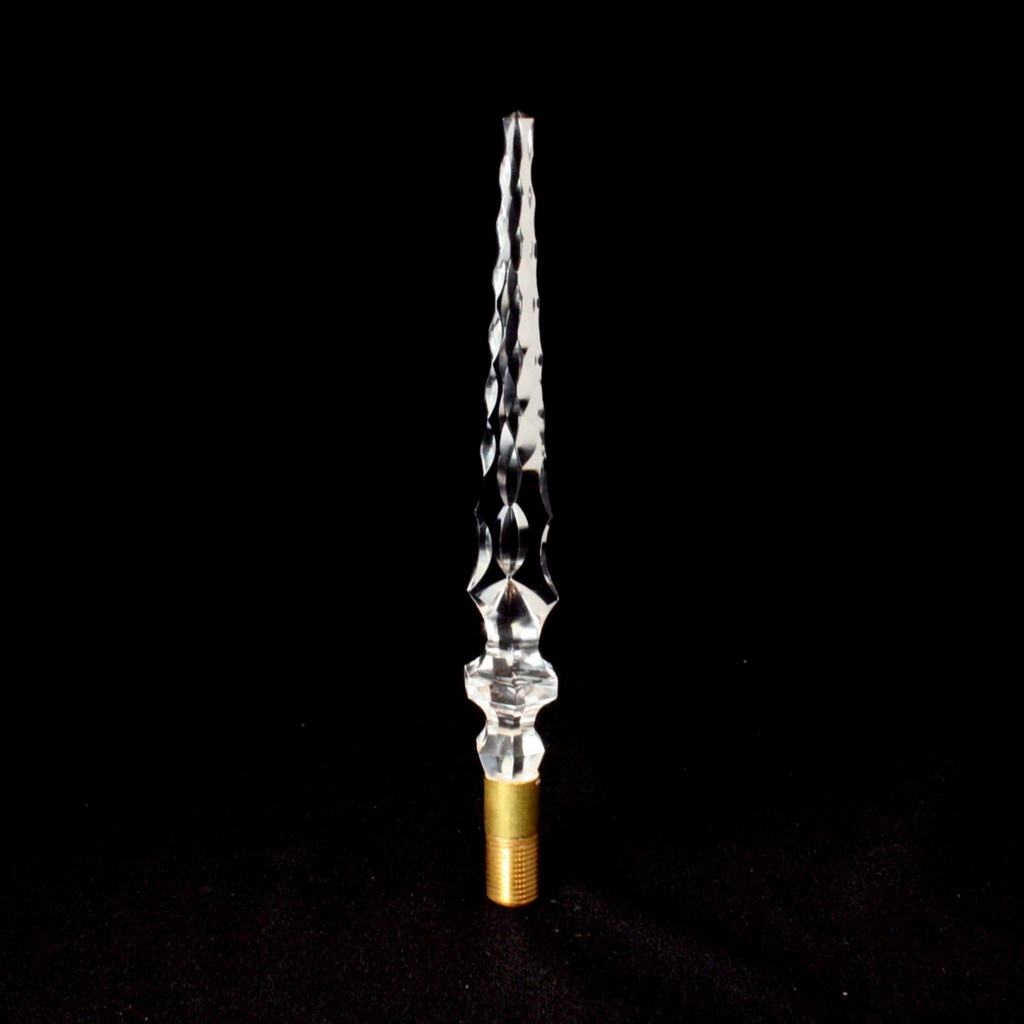 Czech Crystal Solid Cut Spike