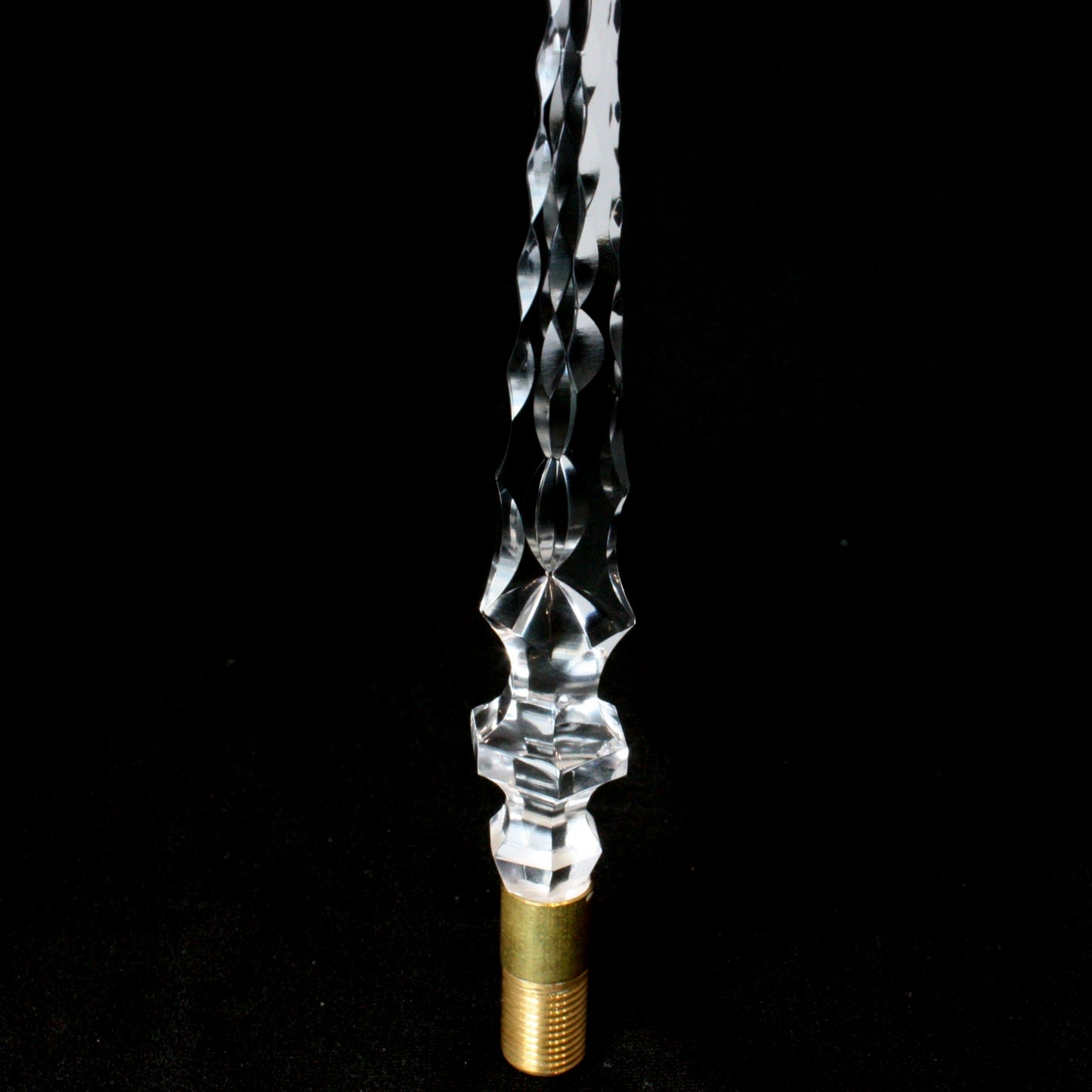 Czech Crystal Solid Cut Spike