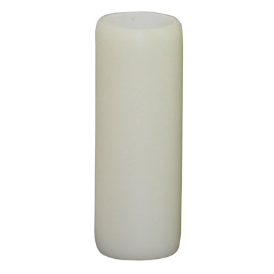 Ivory Smooth Resin Candle Cover, Medium Base