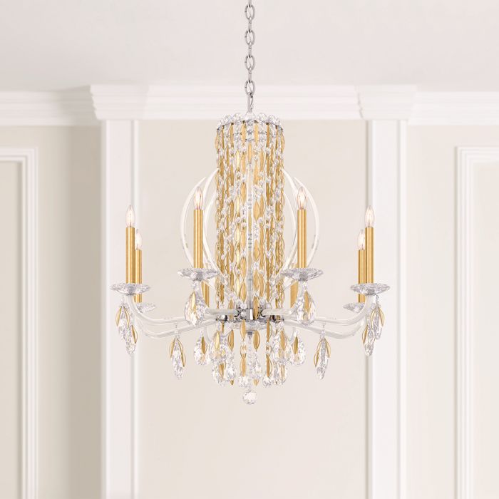 Siena RS8308N-22H 8 Light Chandelier by Schonbek®