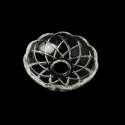 Schonbek 4" No pin Criss-Cross Bobeche