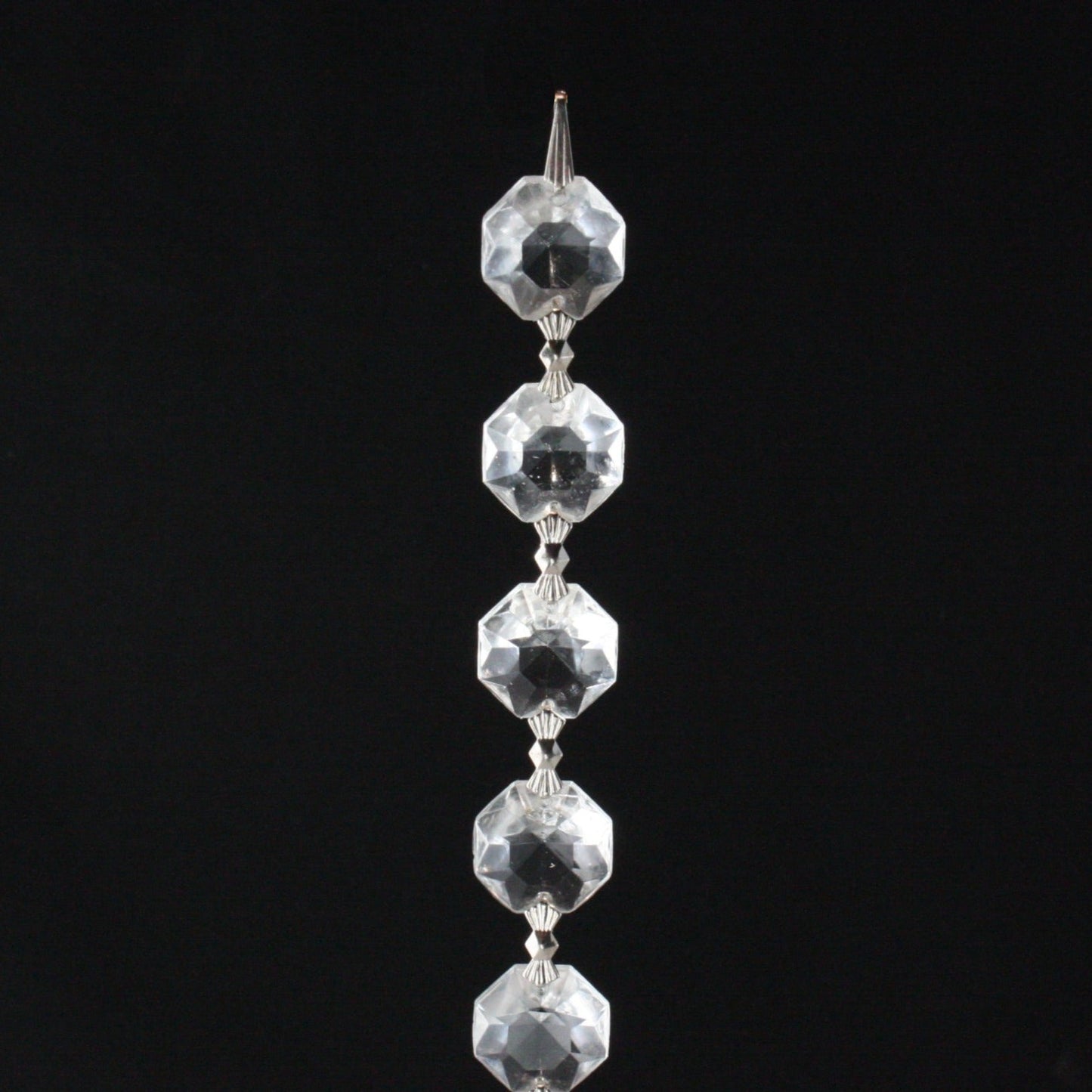 39" 16mm Clear Italian Octagon Chain