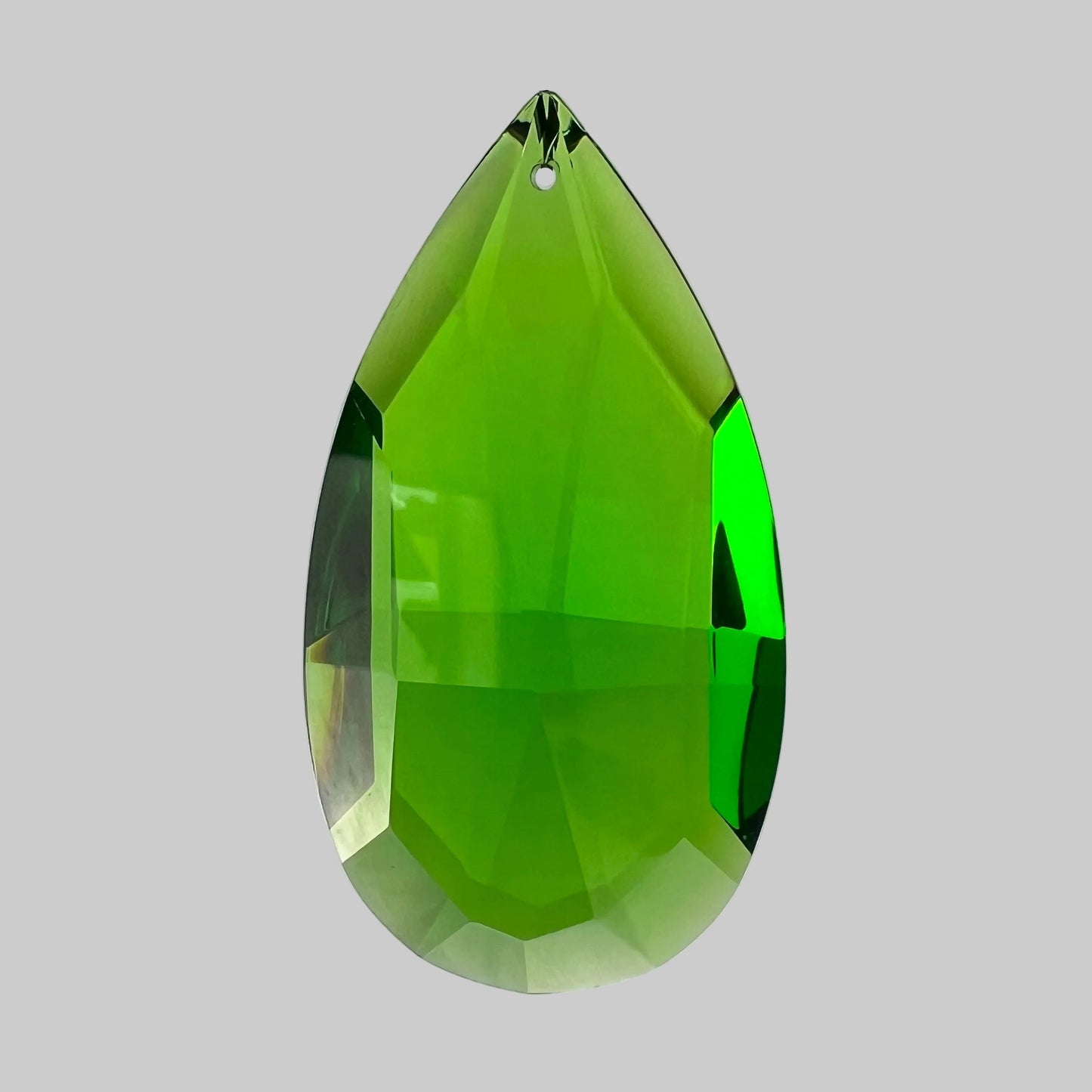 3” Colored Turkish Crystal Full Cut Teardrop