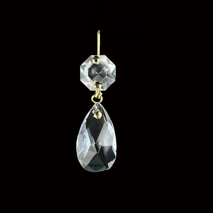 Czech Crystal 1-Hole Full Cut Jewel