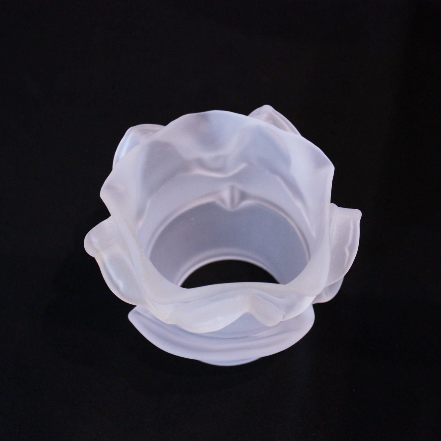 3" Frosted Crystal Cup Shade