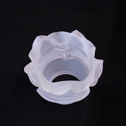 3" Frosted Crystal Cup Shade