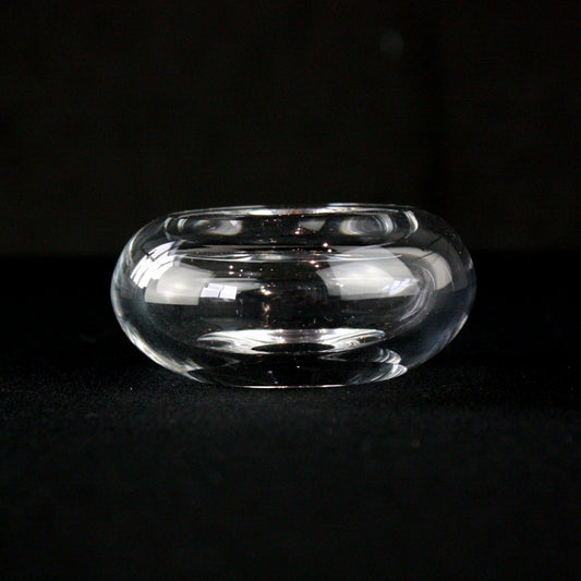 32mm Clear Smooth Czech Crystal Break