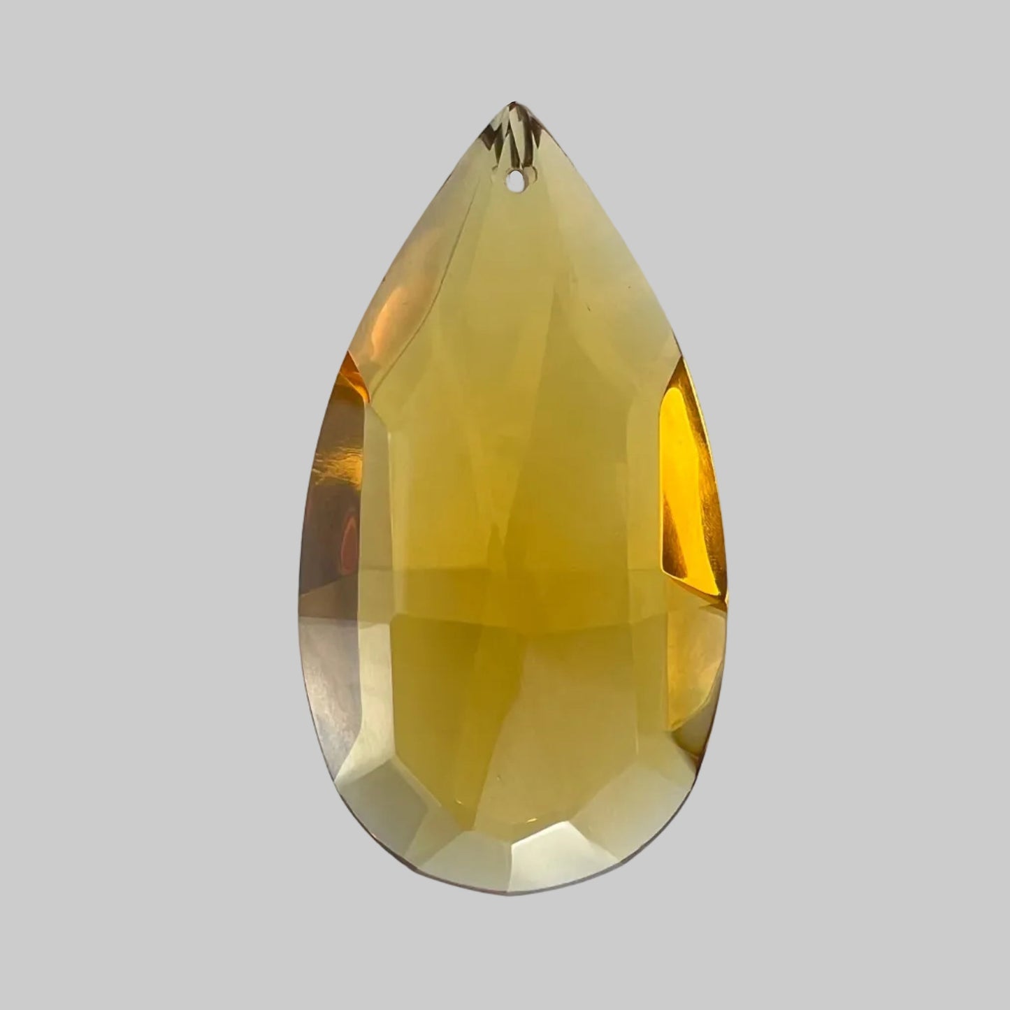 3” Colored Turkish Crystal Full Cut Teardrop