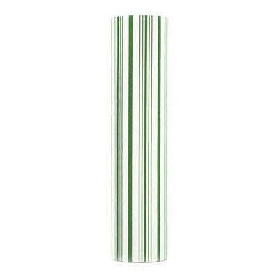 kaarskoker Designer Candle Cover (cb), Apple Green Cane (4 inch)
