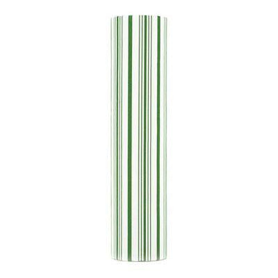 kaarskoker Designer Candle Cover (cb), Apple Green Cane (4 inch)