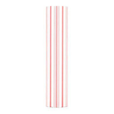 kaarskoker Designer Candle Cover (cb), Pink Cane (4 inch)