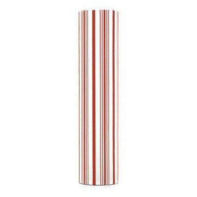 kaarskoker Designer Candle Cover (cb), Red Cane (4 inch)