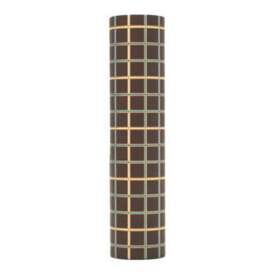 kaarskoker Designer Candle Cover (cb), Handsome Lattice (4 inch)