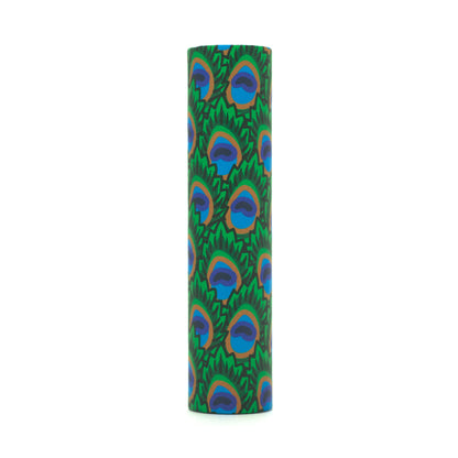 4" kaarskoker® Candle Cover - Peacock Design, Candelabra Base