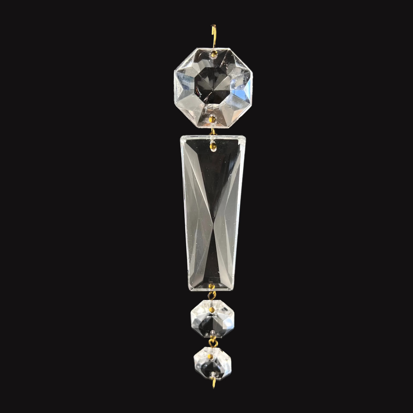 5-1/2" Clear Italian Graduated Basket Chain (Blemished)