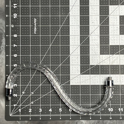 Cut S Arm, Standard 18mm, Chrome Ferrules