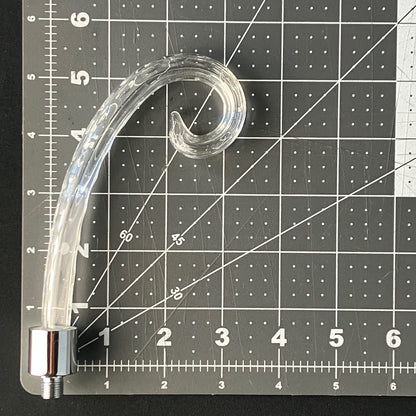 Cut Glass Scroll Arm