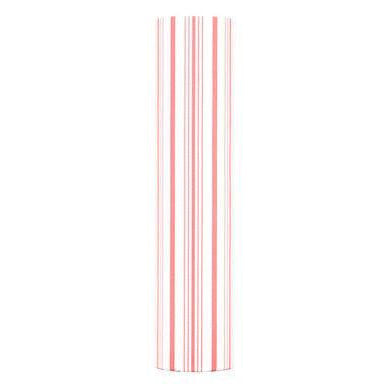 kaarskoker Designer Candle Cover (cb), Pink Cane (6 inch)
