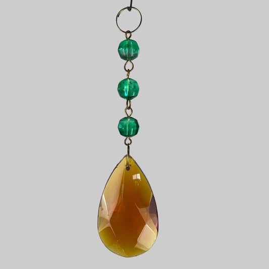 4-1/2" Amber Teardrop Chain (Blemished)