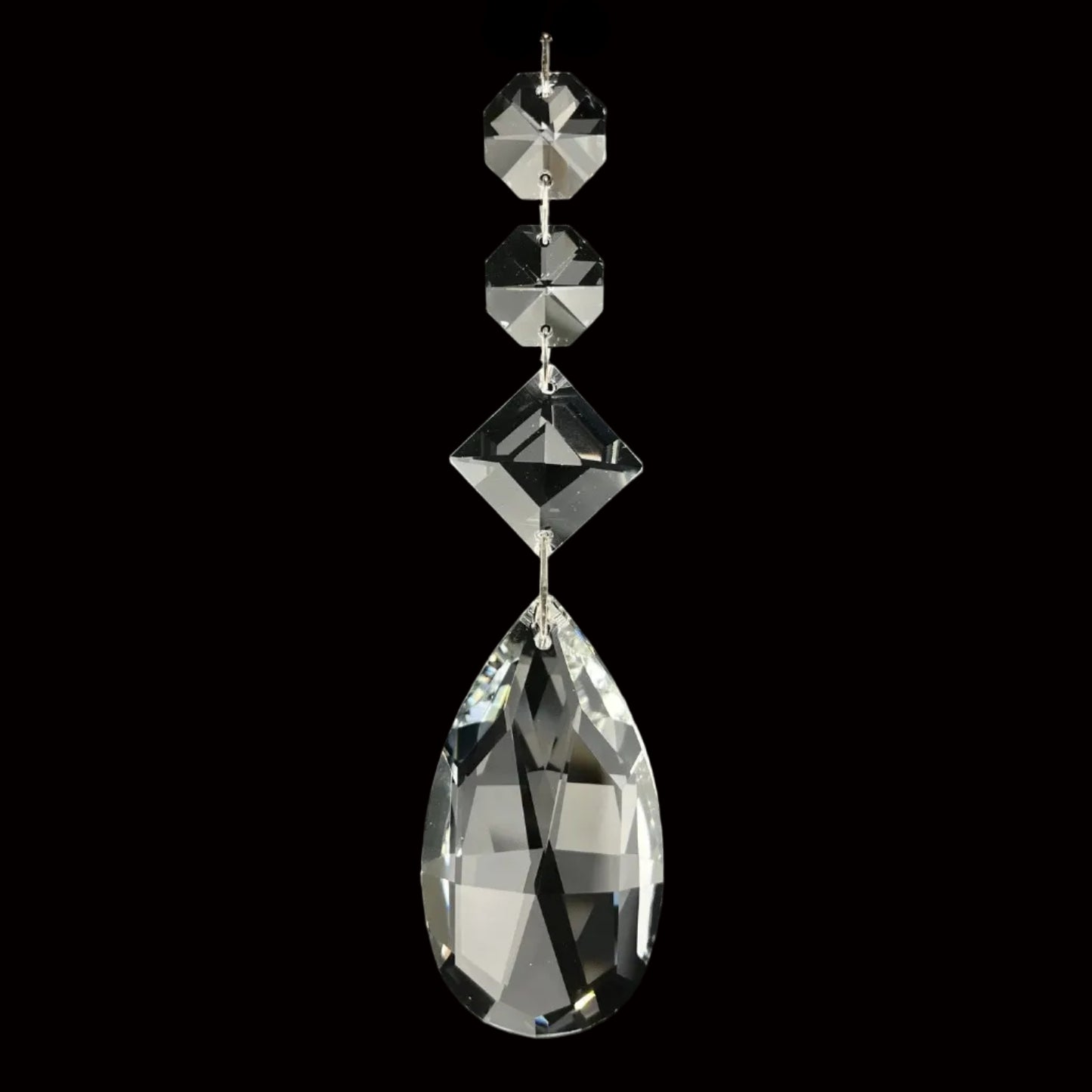 6-1/4" Turkish Crystal Teardrop Chain