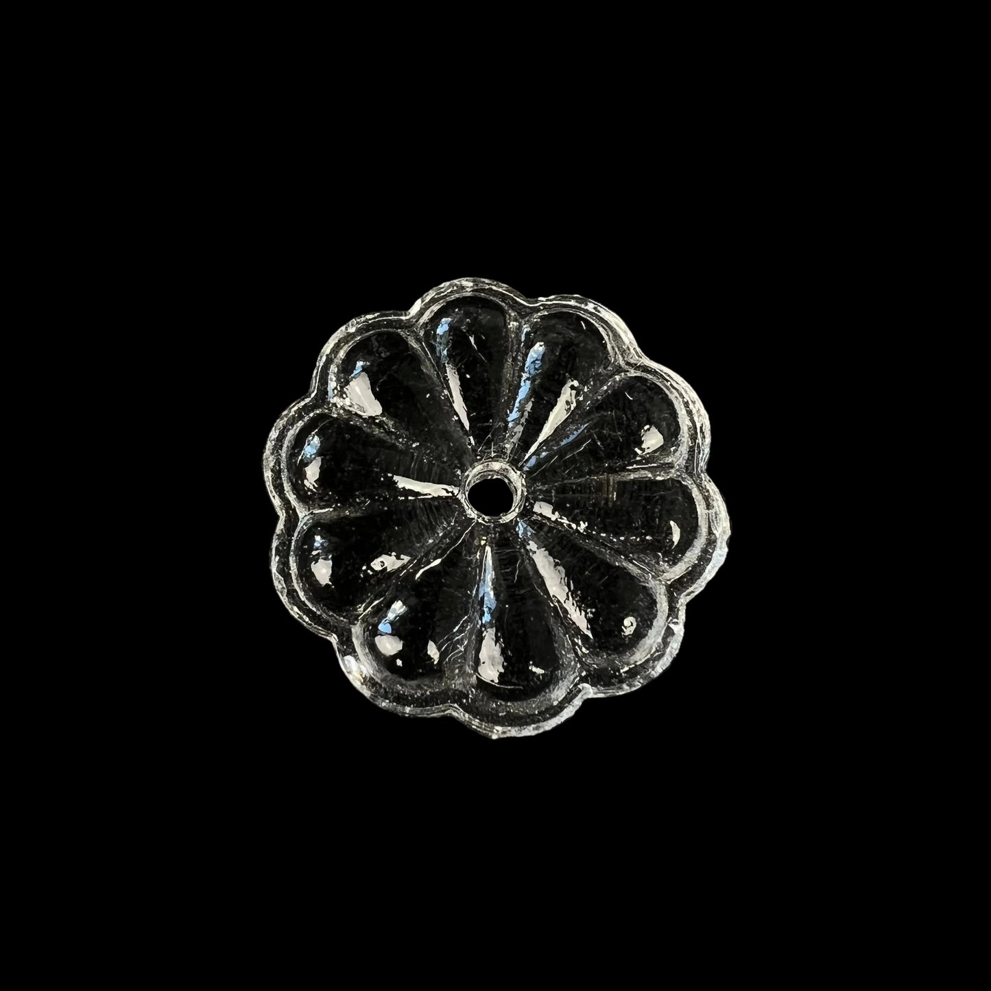Colored Acrylic Rosette w/ Center Hole
