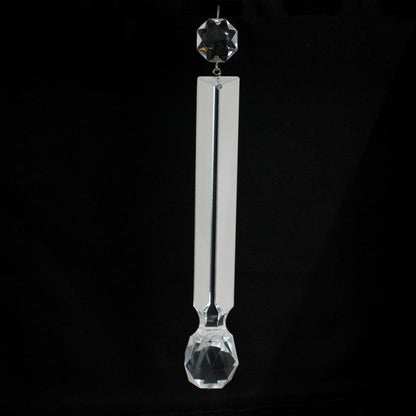 8" Czech Faceted Ball Drop