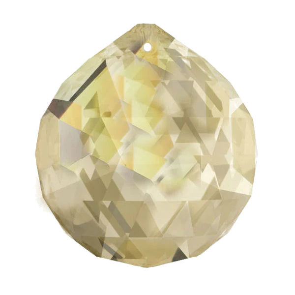 SWAROVSKI STRASS®<BR>100mm Colored Faceted Ball
