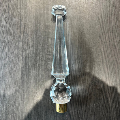 9" Solid Czech Crystal Spike (Blemished)