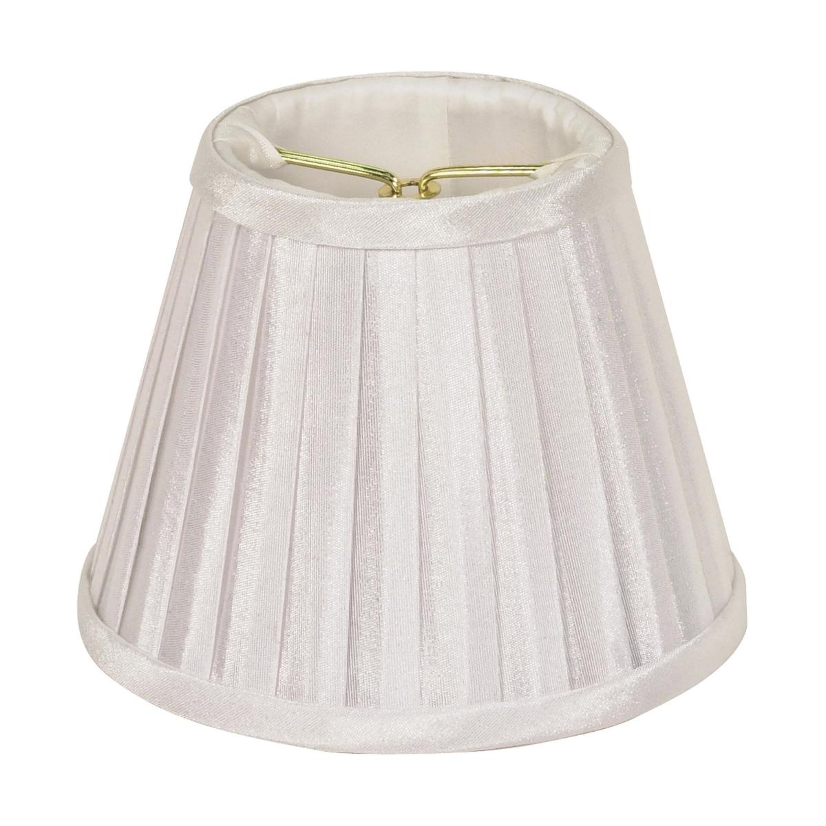 Folded Pleat Clip-On Chandelier Shade