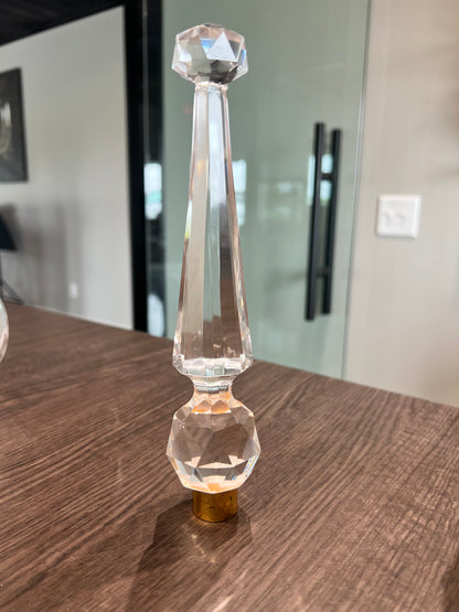 9" Solid Czech Crystal Spike (Blemished)