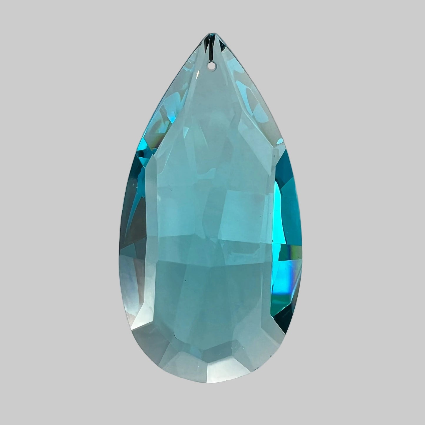 3” Colored Turkish Crystal Full Cut Teardrop