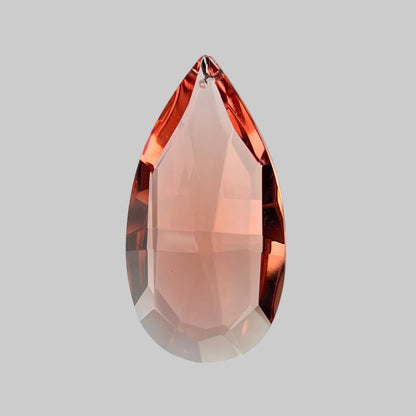 3” Colored Turkish Crystal Full Cut Teardrop