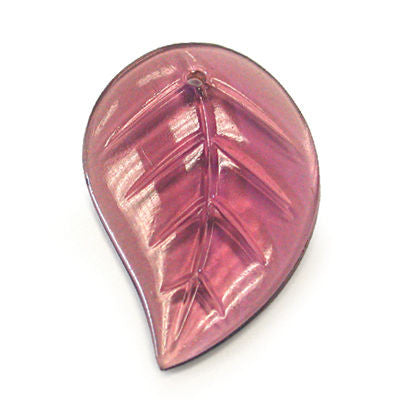 45mm Colored Czech Leaf